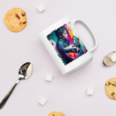 Taking Music to Infinity White glossy mug - Beyond T-shirts